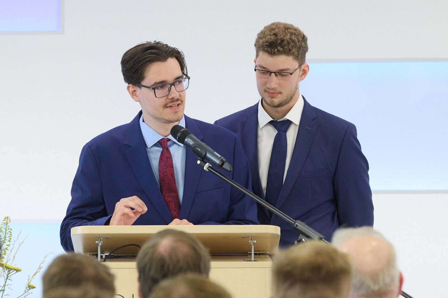 Die Dankesworte des Abschlussjahrgangs