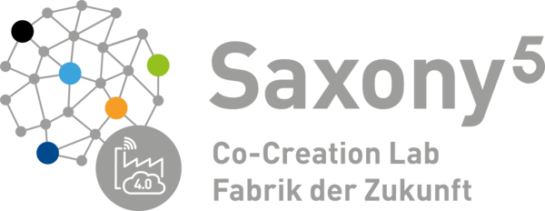Saxony⁵-CCL „Fabrik der Zukunft“ Logo des Saxony⁵-CCL „Fabrik der Zukunft“