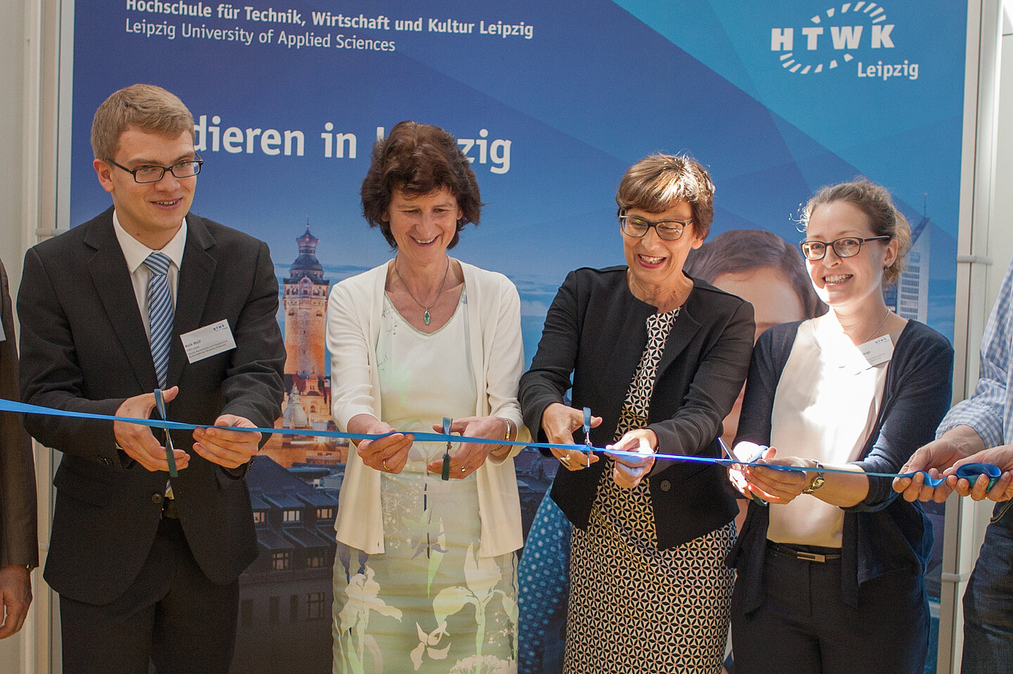 Eröffnung des Graduiertenzentrums der HTWK Leipzig (Foto: Kristina Denhof) Eröffnung des Graduiertenzentrums der HTWK Leipzig