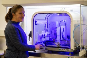 3D-Drucker Professorin an 3D-Drucker